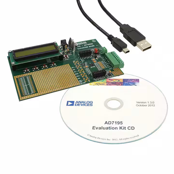 EVAL-AD7195EBZ Analog Devices Inc.  Cartes et kits d'évaluation et de démonstration